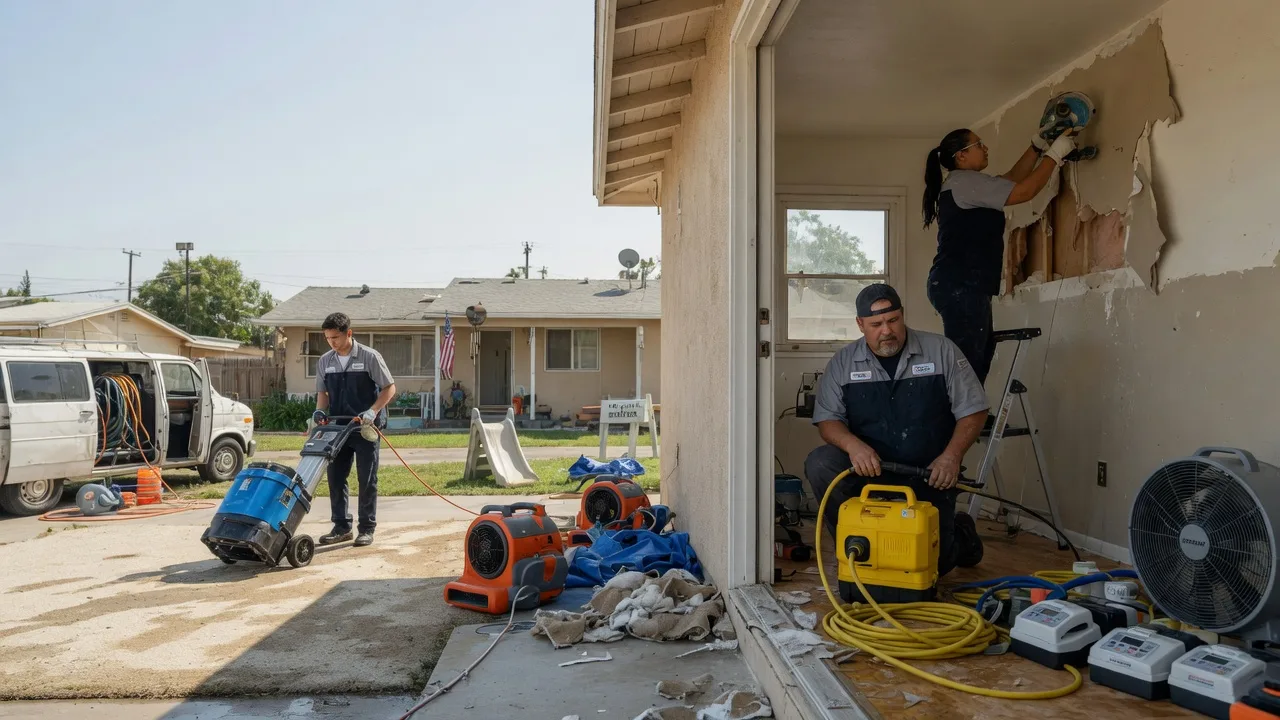 Water Damage Restoration in Oak Run, CA near me